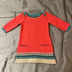 Baby Boden Sweater Dress, 6-12M